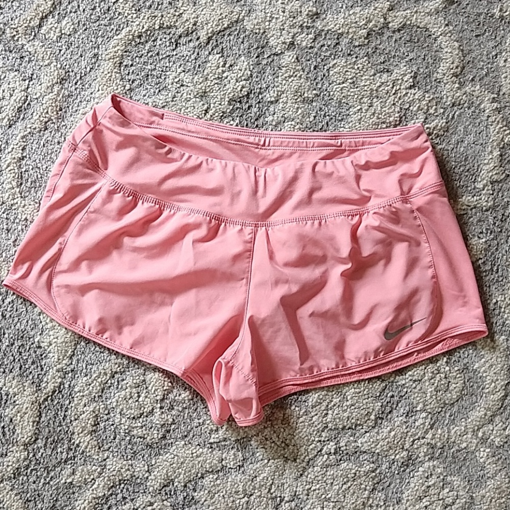 Pink Dri Fit Nike Mini Shorts